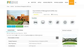 GIM Goa - Final Placement, Salary, Course, Fees details- FYI