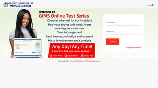 GIMS Education - Login