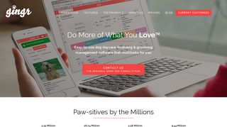 Modern dog daycare, pet boarding and grooming software - web ...