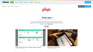 Gingr App on Vimeo
