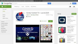 Giniko Turkish TV - Live & DVR - Apps on Google Play