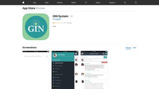 GIN System on the App Store - iTunes - Apple