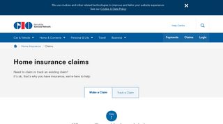 Make and Track your Home Insurance Claim | GIO
