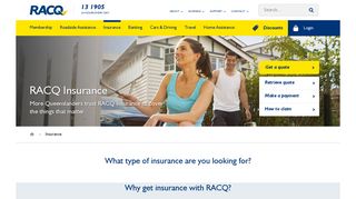 RACQ Insurance - Car Insurance, Home, Contents, CTP - RACQ
