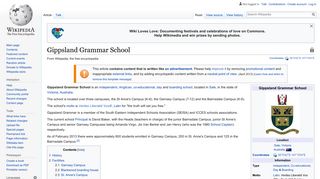 Gippsland Grammar School - Wikipedia
