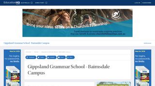 Gippsland Grammar School - Bairnsdale Campus — EducationHQ ...