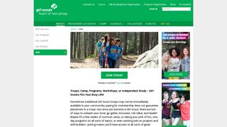 Join Girl Scouts, sign up today! - Girl Scouts Heart of New Jersey