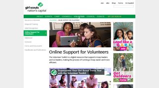 Volunteer Resources | GSCNC - Girl Scouts of Nation's Capital