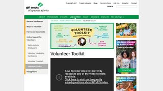 Volunteer Toolkit | girlscoutsatl.org