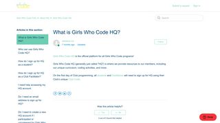 What is Girls Who Code HQ? – Girls Who Code FAQ