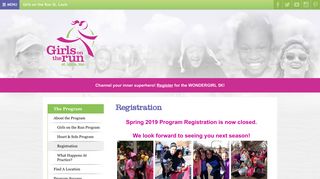 Registration | Girls on the Run St. Louis