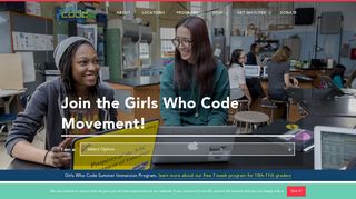 Girls Who Code -- Join 90,000 Girls Who Code today!