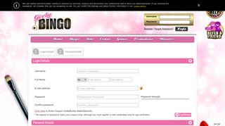 Girly Bingo | Register and play 7 days of Bingo for free & Amazing First ...