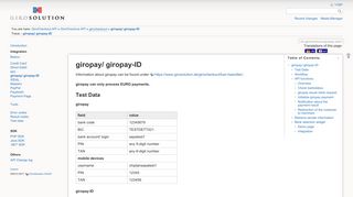 giropay/ giropay-ID [] - GiroCheckout API - GiroSolution