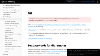 Git - Help | PyCharm - JetBrains