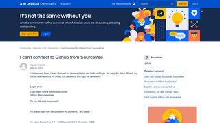 Solved: I can't connect to Github from Sourcetree - Atlassian Community