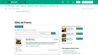 Gites de France - France Forum - TripAdvisor