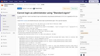 Cannot login as administrator using 