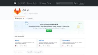 GitLab · GitHub