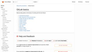 GitLab basics | GitLab