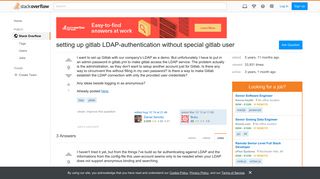 setting up gitlab LDAP-authentication without special gitlab user ...