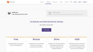 GitLab Pricing | GitLab