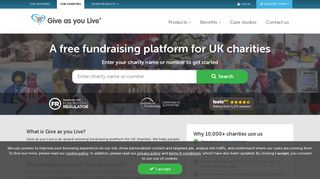Give as you Live: Innovative fundraising tools for charities