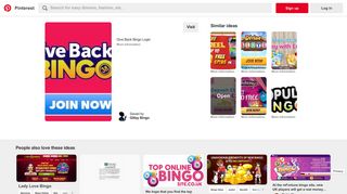 Give Back Bingo Login - Pinterest
