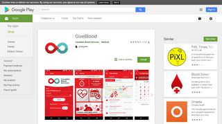 GiveBlood – Apps on Google Play