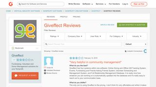 Giveffect Reviews 2018 | G2 Crowd