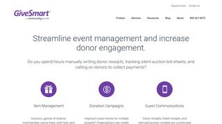 Fundraising Event Management Software | GiveSmart