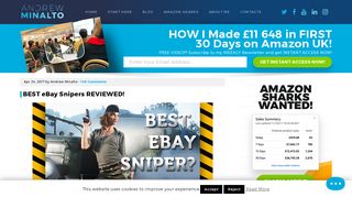 BEST eBay Snipers REVIEWED! - Andrew Minalto