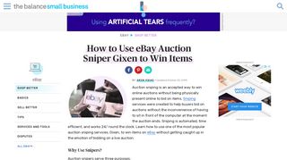 How to Use eBay Auction Sniper Gixen to Win Items