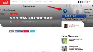 Gixen: Free Auction Sniper for Ebay - MakeUseOf