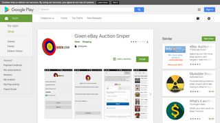 Gixen eBay Auction Sniper – Apps on Google Play
