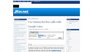 jRin.net » Use Gizmo5 for free calls with Google Voice