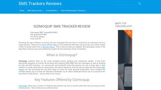Gizmoquip Tracker Review || Don't be scammed! Must ... - SMS Tracker