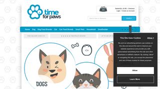Time for Paws - the UK's #1 for Pet Supplies