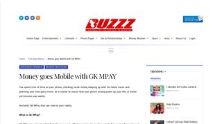 Money goes Mobile with GK MPAY - Buzzz Magazine