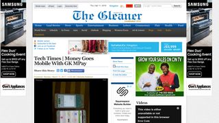 Tech Times | Money goes mobile with GK MPay | News | Jamaica ...