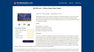 GK2GK.com Review - Nerd Dating Sites