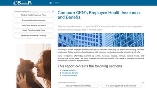 Compare GKN's Employee Health Insurance and Benefits ...