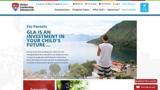 GLA For Parents - GLA Makes High School Travel Abroad Easy