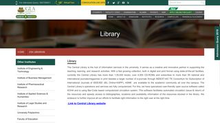 Library - GLA University