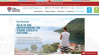 GLA For Parents - GLA Makes High School Travel Abroad Easy