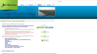 GLACIER Tax Prep - Arctic International LLC