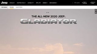 All-New 2020 Jeep® Gladiator - Midsize Pickup Truck