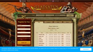 Gladiatus Province 20 - Gameforge