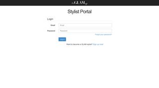 Log in - The Glam App