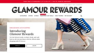 Glamour Rewards: Coupon Codes, Deals, & Cash Back